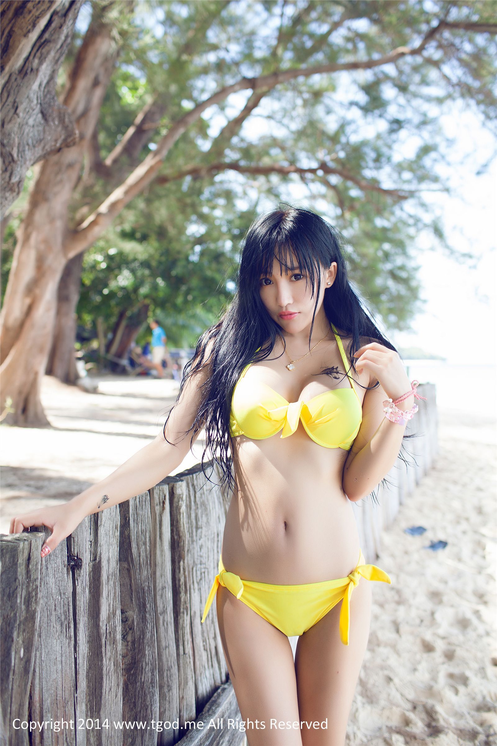 [TGOD推女神]2015.03.26 沙巴旅拍 杨上萱 第一弹